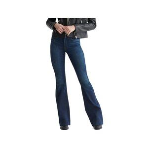 Lucky Brand Stevie High Rise Flare Jeans Size 8 Denim Blue Womens Pants